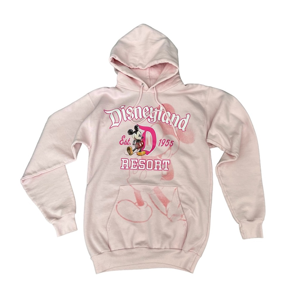 Womens size small Light Barbie pink Disneyland Hoodie/oversized/Mickey mouse